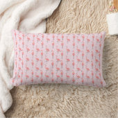 Coussin Rectangle Motif aléatoire de flamant rose (Couverture)