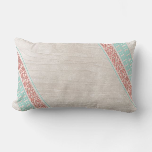 Coussin Rectangle Motif amérindien (Recto)
