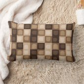 Coussin Rectangle Motif aztèque géométrique d'arche boho moderne mar (Couverture)