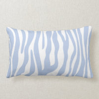 Motif bleu-clair de poster de animal de zèbre
