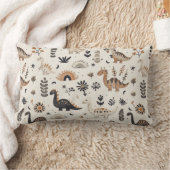 Coussin Rectangle Motif Boho Jungle Dinosaur (Couverture)