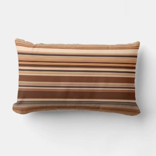 Coussin Rectangle Motif Brown trié