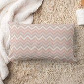 Coussin Rectangle Motif chevron zigzag pastel doux (Couverture)