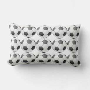 COUSSIN RECTANGLE MOTIF DE BALLON DE FOOTBALL