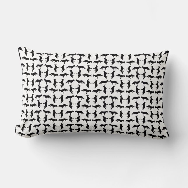 Coussin Rectangle Motif de Berger Allemand (Recto)