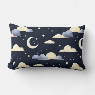 Coussin Rectangle Motif de ciel nocturne