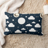 Coussin Rectangle Motif de ciel nocturne (Couverture)