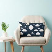 Coussin Rectangle Motif de ciel nocturne (Chaise)