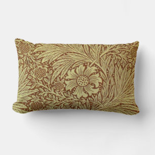 Coussin Rectangle Motif de fleur antique de souci de William Morris