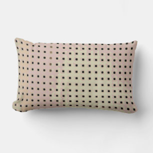 Coussin Rectangle Motif de grille à partir d'une chaise