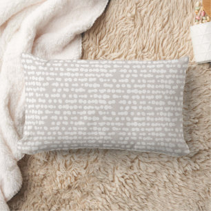Coussin Rectangle Motif de marquage de points organiques