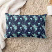 Coussin Rectangle Motif de méduse sous-marine (Couverture)