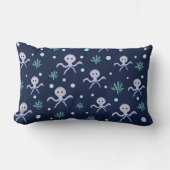 Coussin Rectangle Motif de Pieuvre Mignonne (Recto)