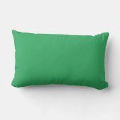 Coussin Rectangle Motif de pois verts mignons (Verso)