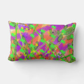 Coussin Rectangle Motif de poisson vert (Verso)