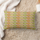 Coussin Rectangle Motif de tranche d'agrumes en orange, citron vert (Couverture)