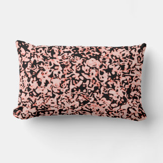 Coussin Rectangle Motif élégant de type lave