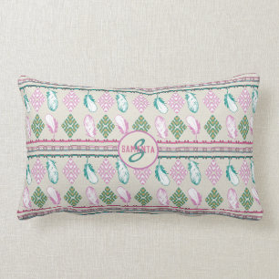 Coussin Rectangle Motif ethnique du sud-ouest de fethers