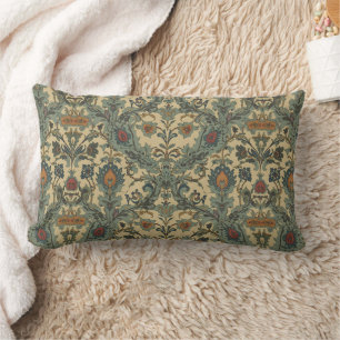 Coussin Rectangle Motif floral Art Nouveau de William Morris Compton