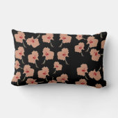 Coussin Rectangle Motif floral de ketmie (Verso)