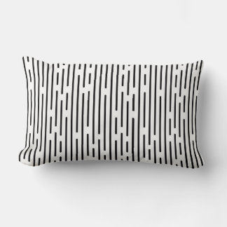 Coussin Rectangle Motif géométrique à ligne noire