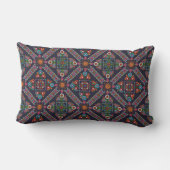 Coussin Rectangle motif hongrois de broderie (Verso)