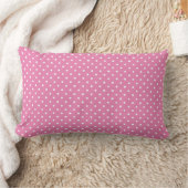 Coussin Rectangle Motif jolis pois roses (Couverture)
