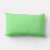 Coussin Rectangle Motif jolis pois verts (Verso)