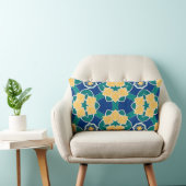 Coussin Rectangle Motif Kaleidoscope (Chaise)