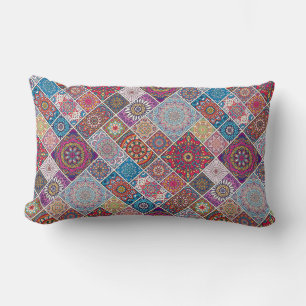 Coussin Rectangle Motif Mandala