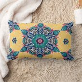 Coussin Rectangle Motif Mandala Kaleidoscope (Couverture)