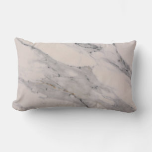 Coussin Rectangle Motif moderne en marbre noir gris rose