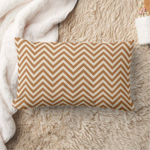 Coussin Rectangle Motif moderne Terracotta Chevron Herringbone