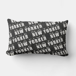 Coussin Rectangle Motif natif du New Yorker