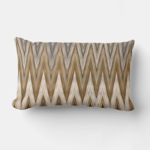Coussin Rectangle Motif ondulé terrestre