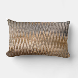 Coussin Rectangle Motif ondulé terrestre