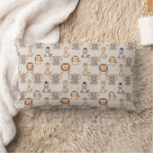 Coussin Rectangle Motif Safari Bébé Neutre (Couverture)