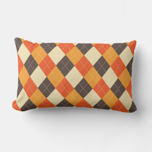 Coussin Rectangle Motif sans couture de texture vintage