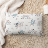 Coussin Rectangle Motif sans couture Fleur et Boho (Couverture)
