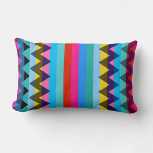 Coussin Rectangle Motif tendance Chevron Stripes #26