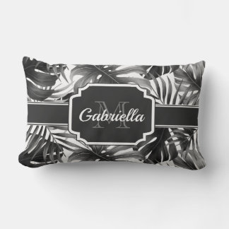 Coussin Rectangle Motif tropical