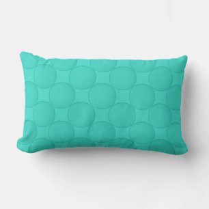 Coussin Rectangle Motif turquoise