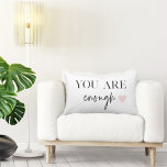 Coussin Rectangle Motivation Positive Vous Êtes Suffisamment Cité<br><div class="desc">Motivation Positive Vous Êtes Suffisamment Cité</div>
