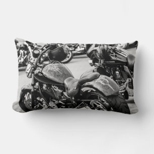 Coussin Rectangle Moto Motorbike Bikers Ride Riders Détails