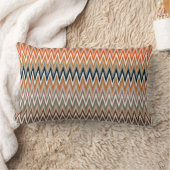 Coussin Rectangle Multicolor Zigzag Motif (Couverture)