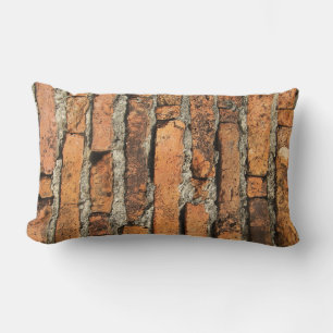 Coussin Rectangle Mur en briques antique