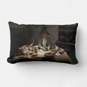 Coussin Rectangle Musée de la Cuisine de la Sorcière Blanche, Sorcel