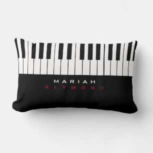 Coussin Rectangle Musique de piano tout sur