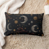 Coussin Rectangle Mystical Tarot Moon Throw Pillow (Couverture)
