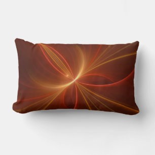 Coussin Rectangle Mystique Abstrait Fractal Art Moderne Couleurs cha